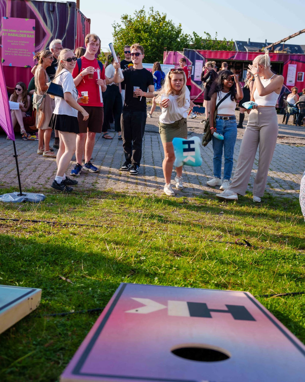 Cornhole-set op maat 90x60 cm – Ontwerp je perfecte spel